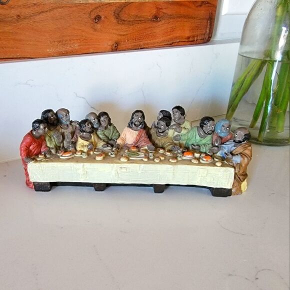 No Brand Other - Last Supper Jesus&Disciples Figurine  